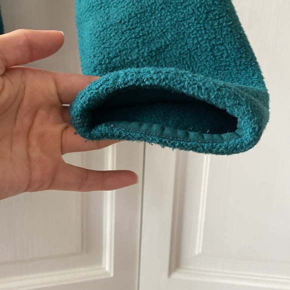 Green front zipper fleece - Picture 6 of 7